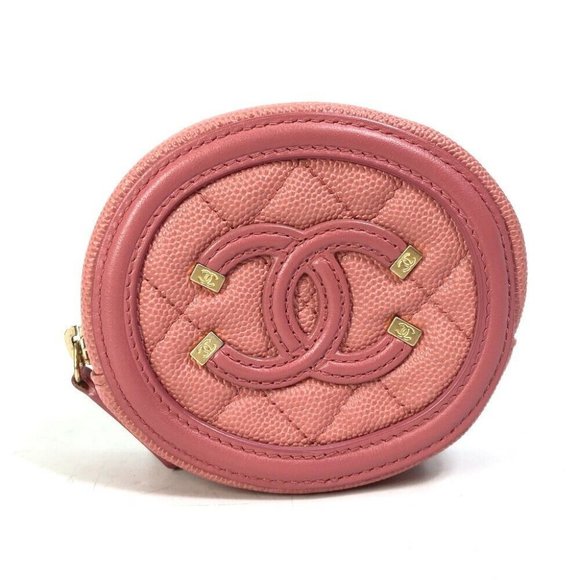 CHANEL Wallet Coin Compartment Round filigree CC CC Mark coin purse - Picture 5 of 14